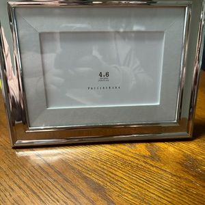Pottery Barn 4x6 brand new standing Leah June Wray Monogram frame